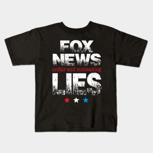 Fox News Lies Kids T-Shirt